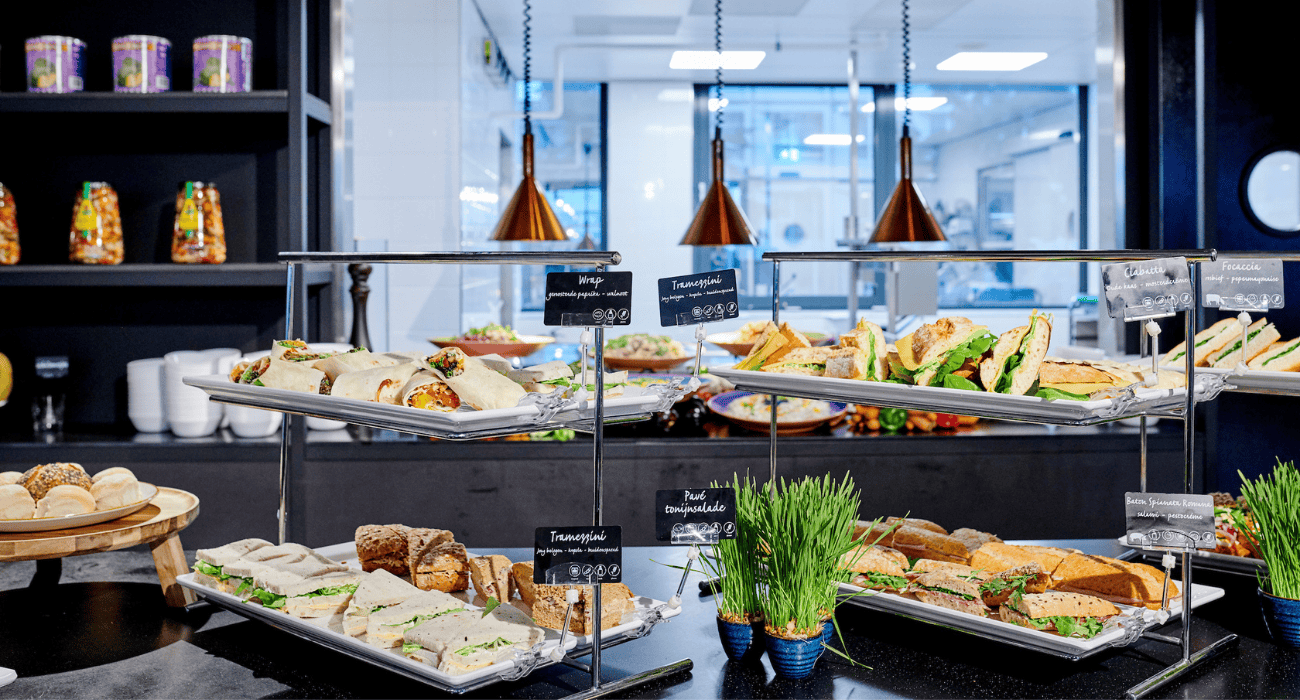 catering lunchbuffet Aristo meeting center