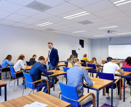 examenzaal Amsterdam aristo