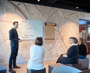 Aristo scrum-ruimte Utrecht Lunetten mensen