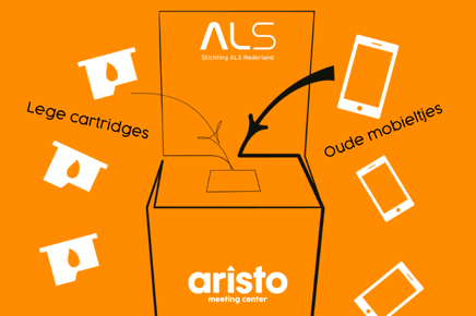 Aristo in actie voor ALS