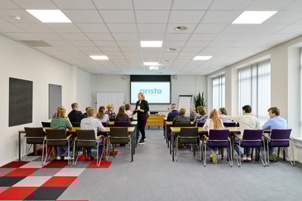 Vergaderopstelling Aristo meeting center