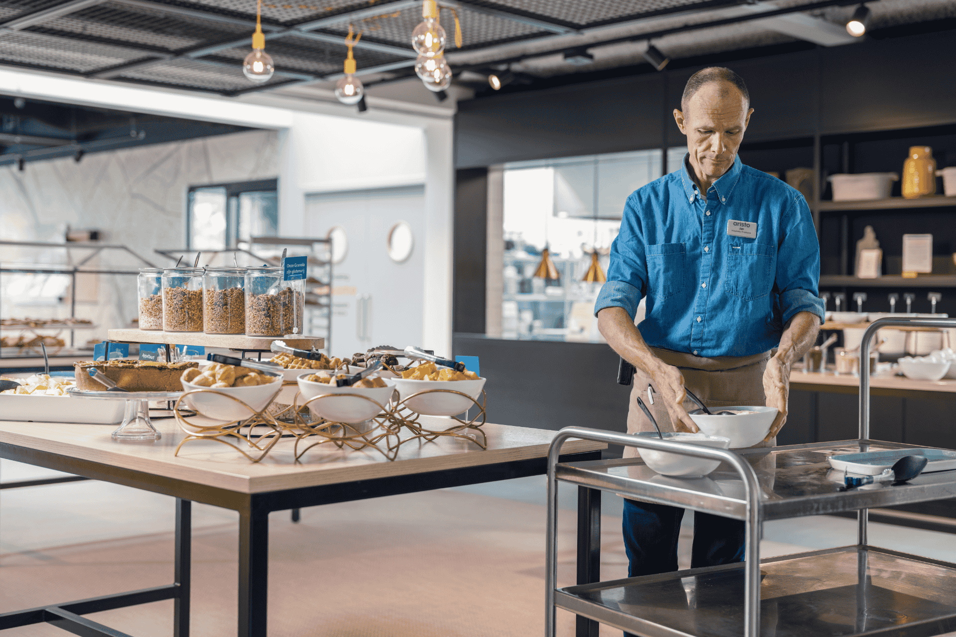 lunchbuffet arrangement Aristo 