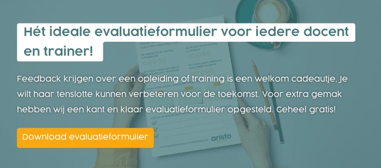 Banner met CTA evaluatieformulier - Blog cluster 3 - Lucy