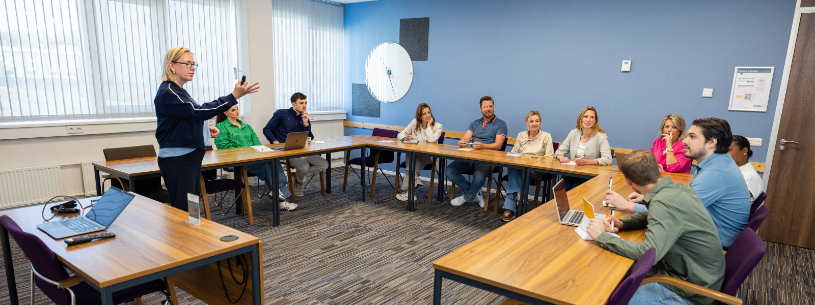 Blended training op locatie bij Aristo meeting center