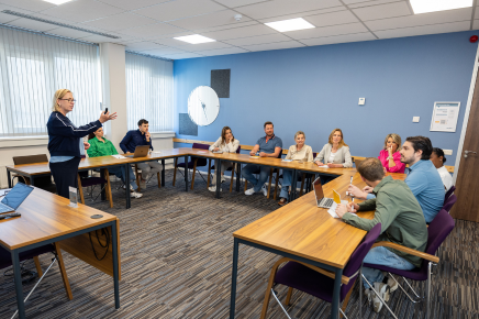 Blended training op locatie bij Aristo meeting center