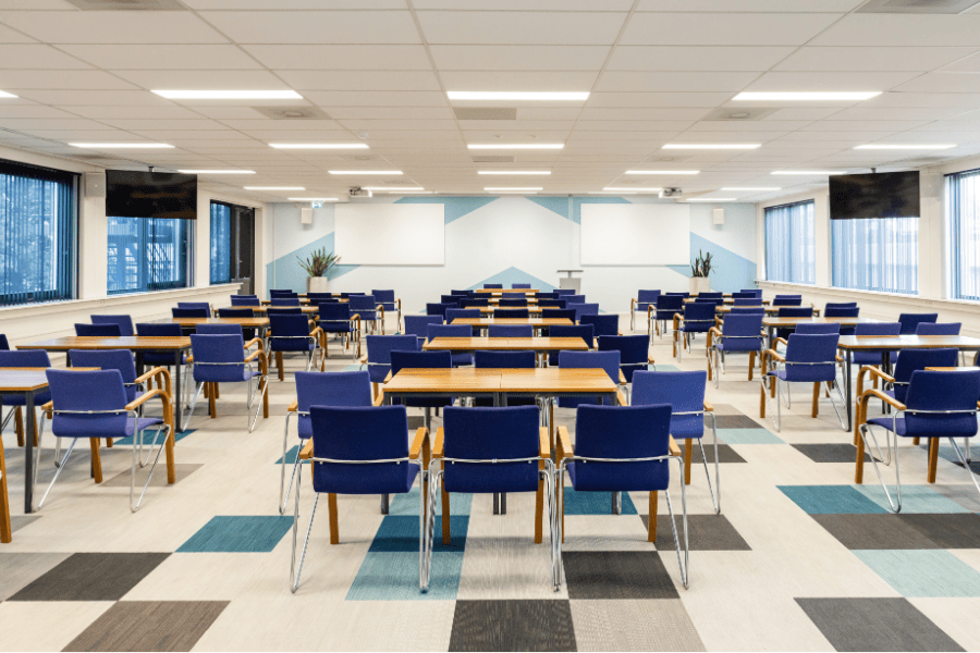 Cabaret opstelling Aristo Amsterdam