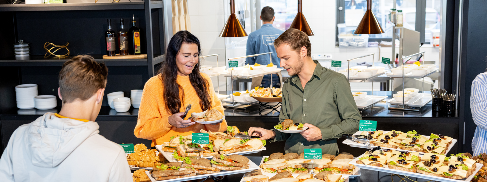 Zakelijke catering evenement bij Aristo meeting center