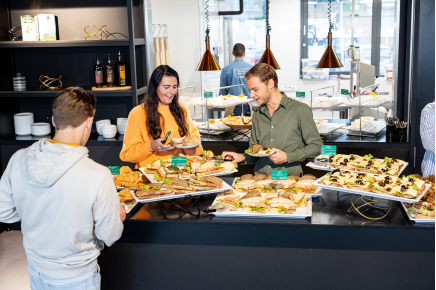 Zakelijke catering evenement bij Aristo meeting center