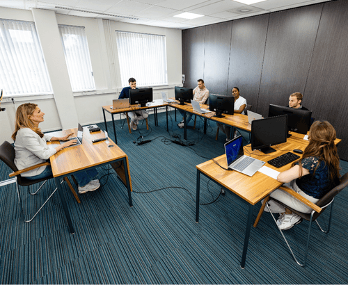computerruimte Aristo Utrecht CS  