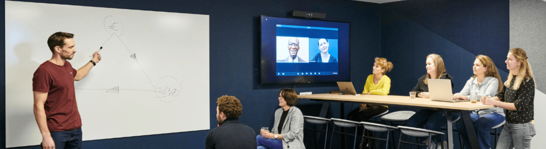 Hybride meeting organiseren