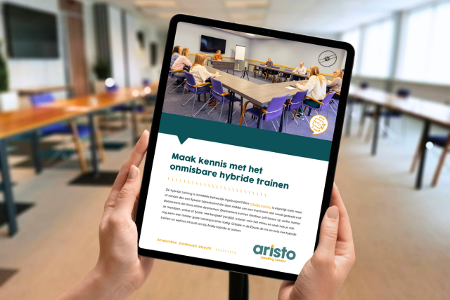 E-book hybride trainen Aristo meeting center