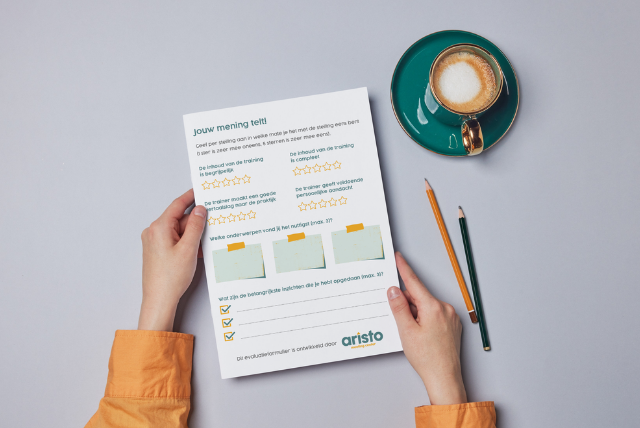 template evaluatieformulier training