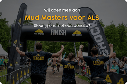 Aristo doet mee aan Mud Masters voor ALS