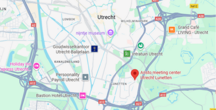 Google Maps Aristo Utrecht Lunetten