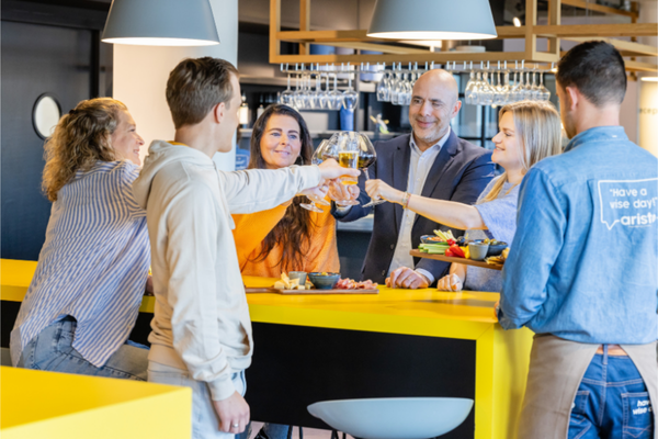 Werkborrel bij Aristo Amsterdam