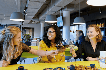 Bedrijfsborrel in Amsterdam