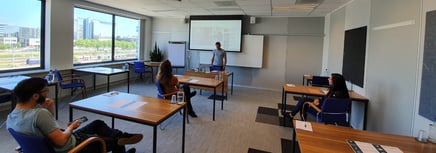 Coronaproof trainen bij Aristo meeting center