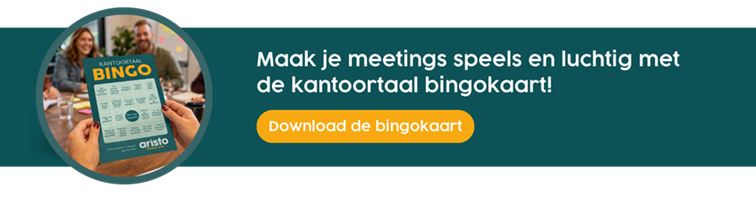 kantoortaal bingokaart