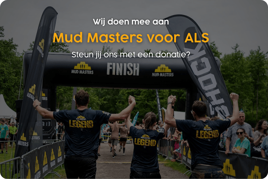 Aristo doet mee aan Mud Masters voor ALS